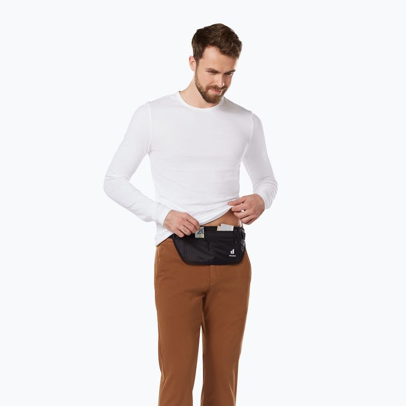 Deuter Security Money Belt II csípőtáska fekete 395082170000 8
