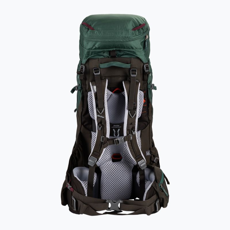 Trekking hátizsák Deuter Aircontact PRO 55 + 15 SL zöld 3330021 3