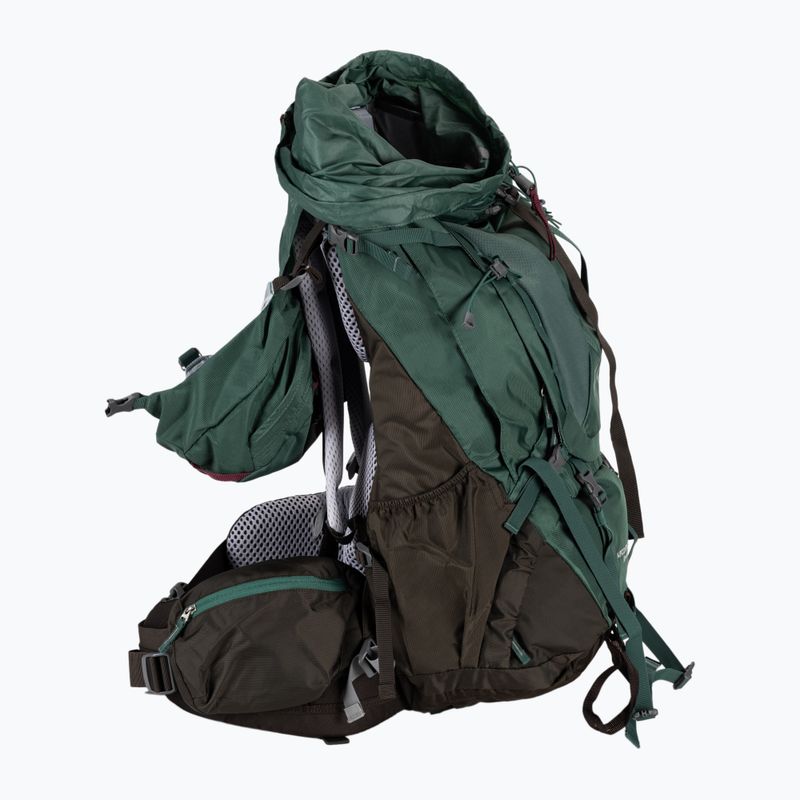 Trekking hátizsák Deuter Aircontact PRO 55 + 15 SL zöld 3330021 7