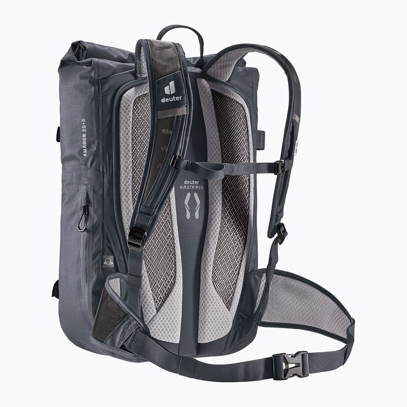 Deuter kerékpáros hátizsák Amager 25 + 5 l grafit 7