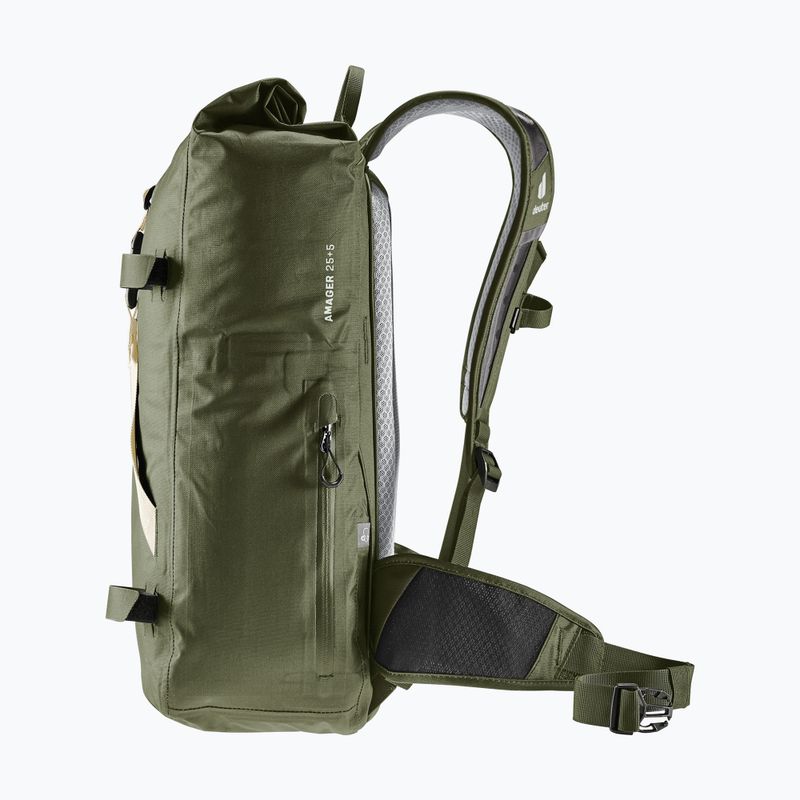 Kerékpáros hátizsák Deuter Amager 25+5 khaki 3