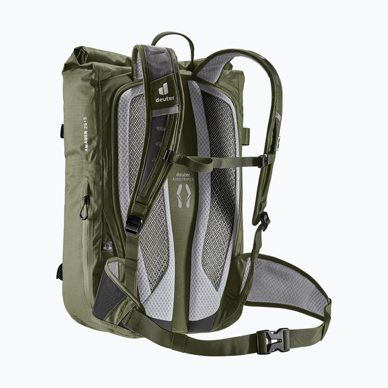 Kerékpáros hátizsák Deuter Amager 25+5 khaki 6