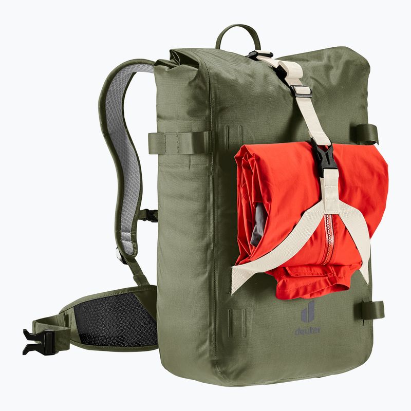 Kerékpáros hátizsák Deuter Amager 25+5 khaki 8