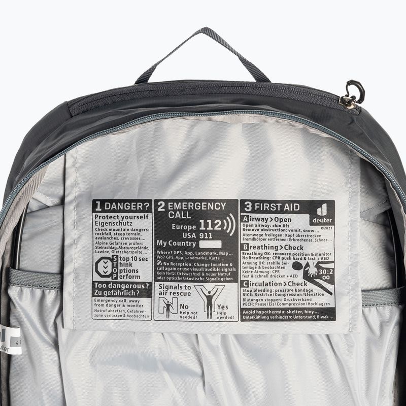 Deuter Speed Lite 25 l túra hátizsák szürke 34104224404090 10