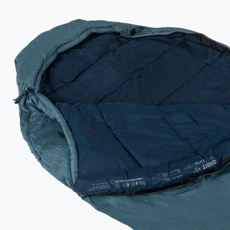 Deuter hálózsák Orbit +5° kék 370122243351 4