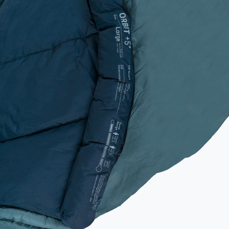 Deuter hálózsák Orbit +5° kék 370122243351 7