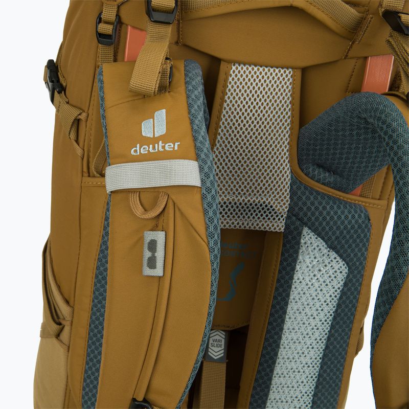 Túra hátizsák Deuter Aircontact Core 40+10 barna 335012263180 5