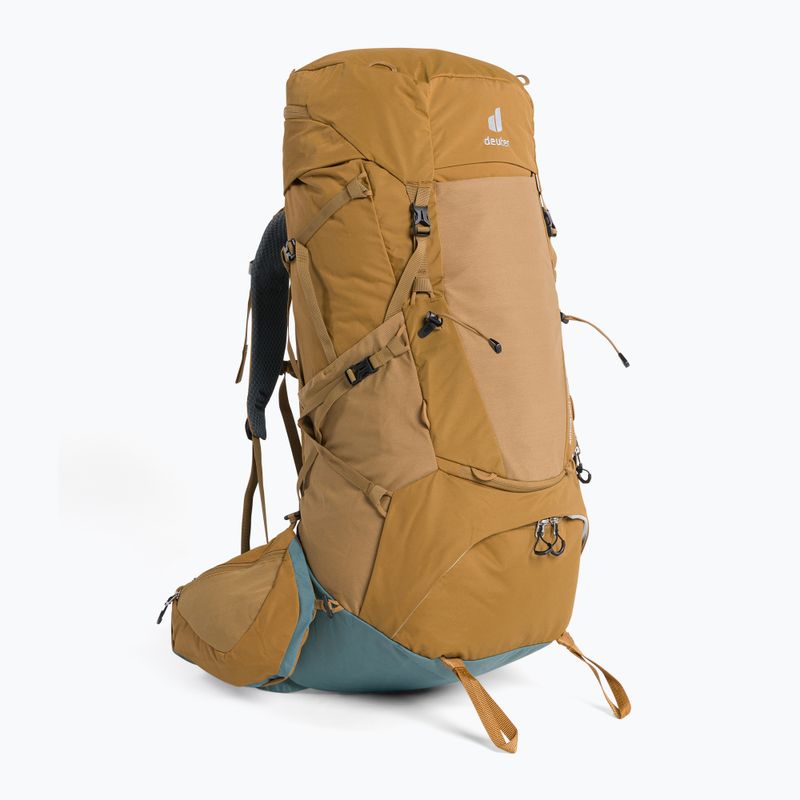 Deuter Aircontact Core 60 + 10 l trekking hátizsák barna 335052263180 2