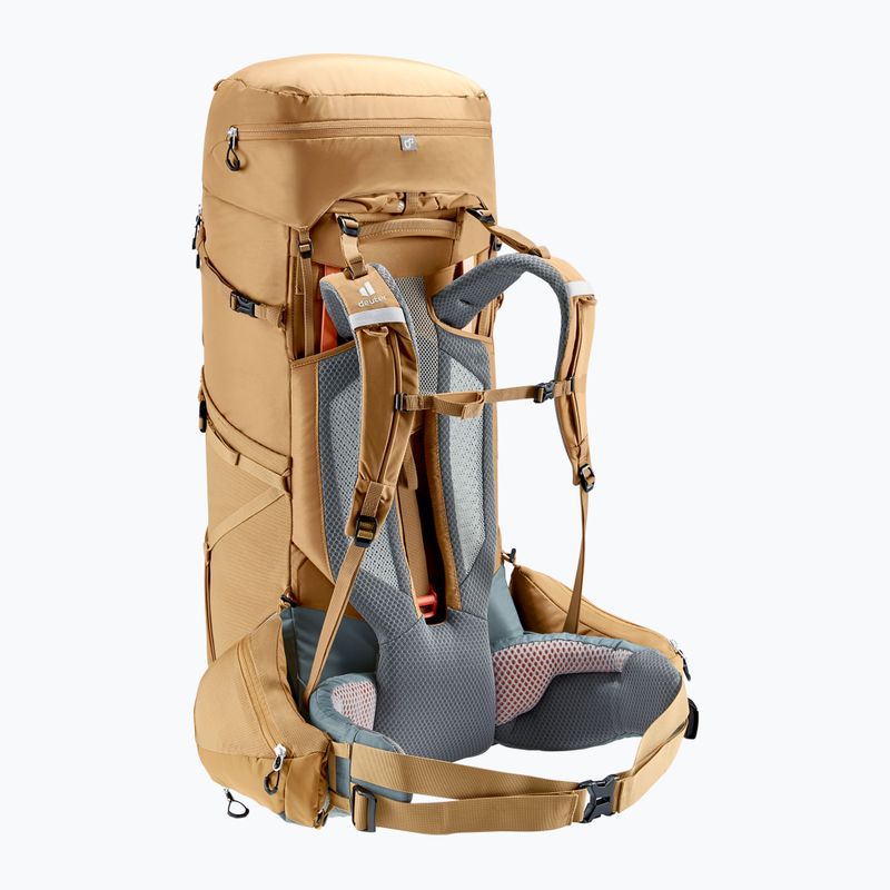 Deuter Aircontact Core 60 + 10 l trekking hátizsák barna 335052263180 18