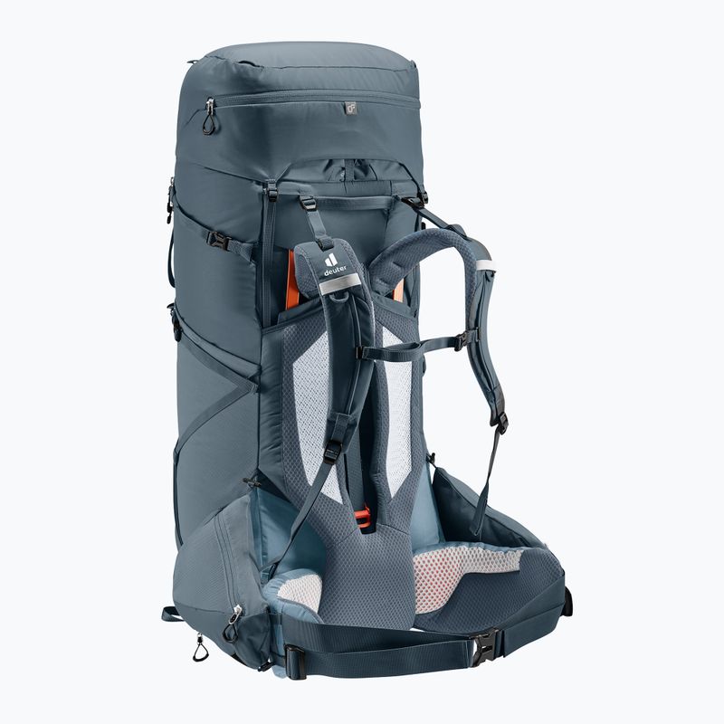 Deuter Aircontact 70 + 10 l trekking hátizsák szürke 335072244090 13