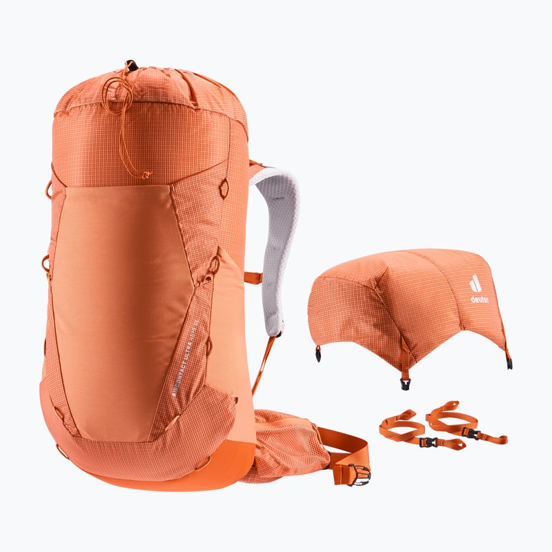 Trekking hátizsák deuter Aircontact Ultra 45+5 SL sienna/paprika 7