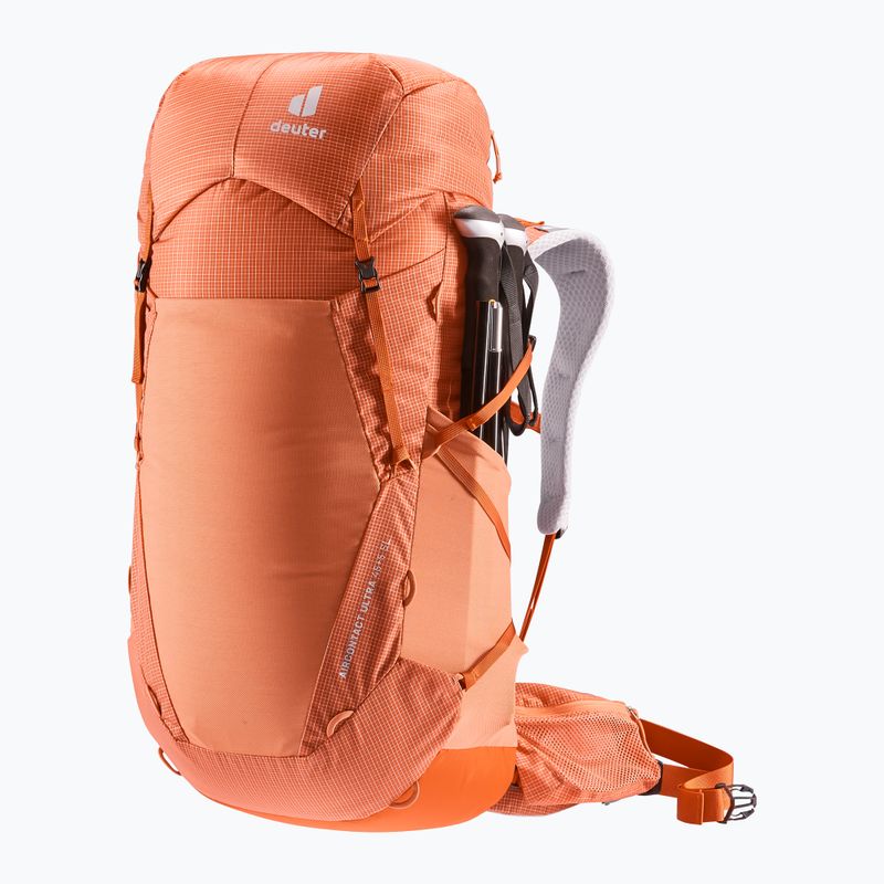 Trekking hátizsák deuter Aircontact Ultra 45+5 SL sienna/paprika 8