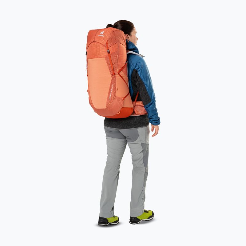 Trekking hátizsák deuter Aircontact Ultra 45+5 SL sienna/paprika 12