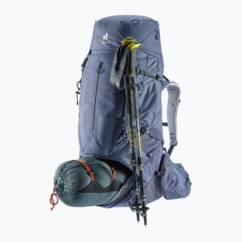 Deuter Aircontact X 60 + 15 l trekking hátizsák tengerészkék 337002230670 10