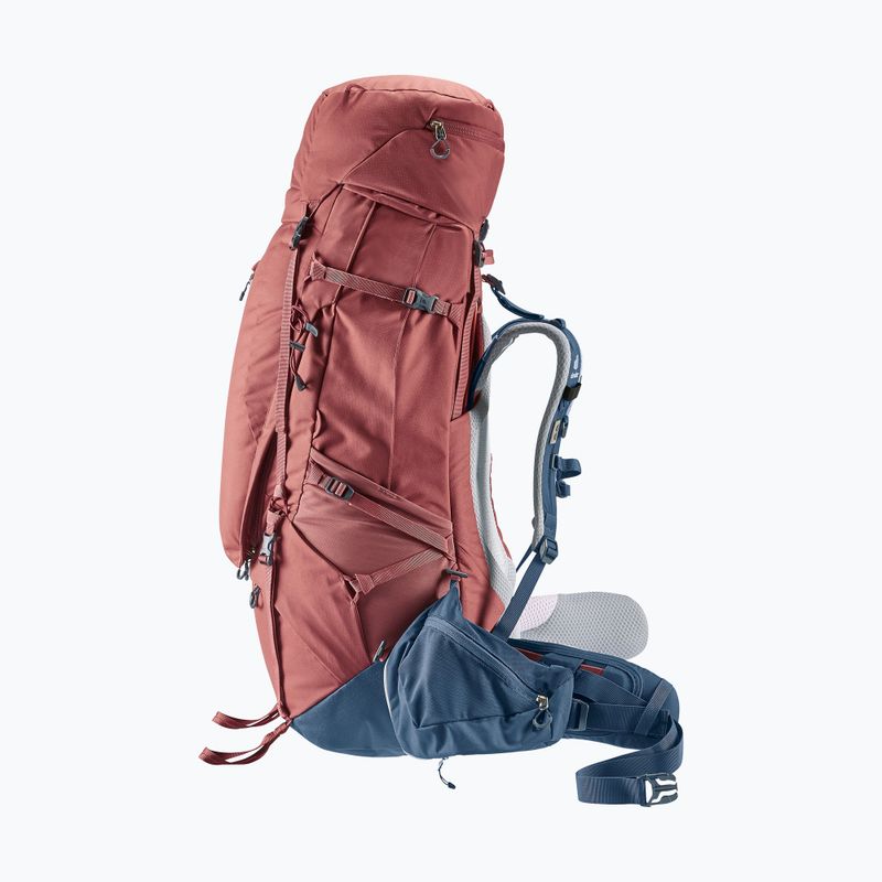 Női trekking hátizsák deuter Aircontact X 70+15 SL redwood/ink 6