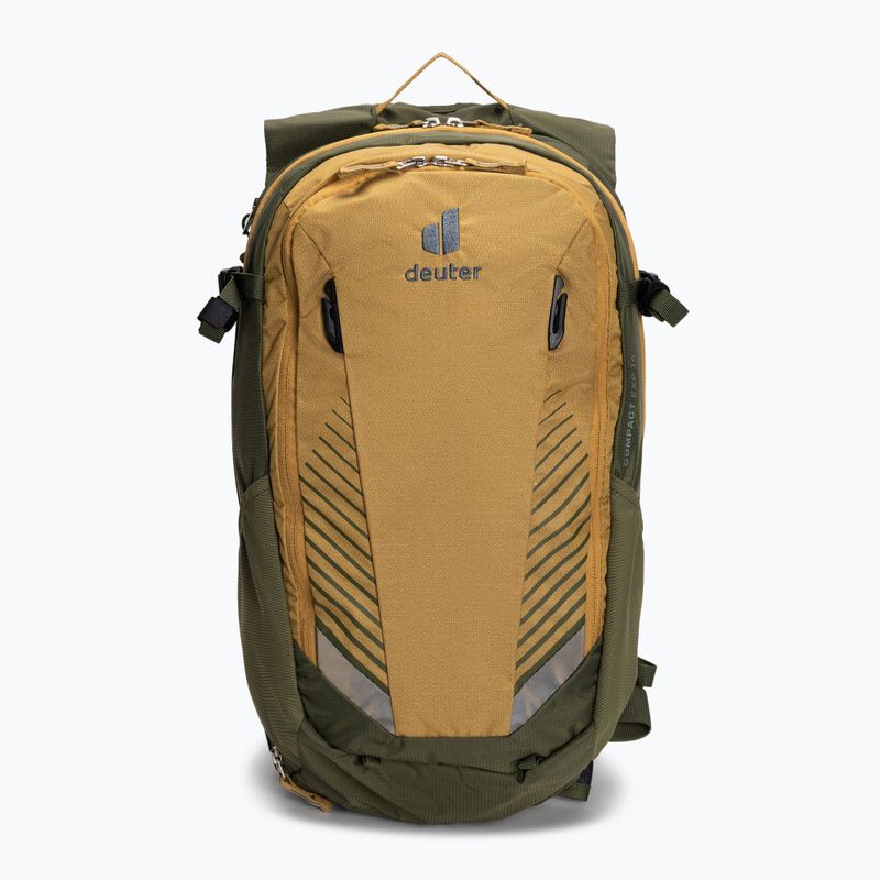 Kerékpáros hátizsák Deuter Compact EXP 14 zöld 320612162090 2