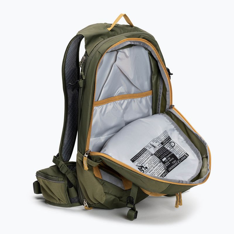 Kerékpáros hátizsák Deuter Compact EXP 14 zöld 320612162090 4