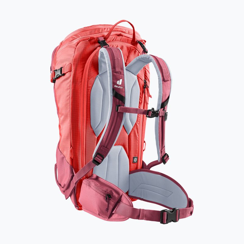 Női deuter Freerider Pro 32+ l SL síhátizsák 330342255850 maron/currant 3