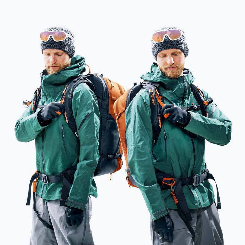 Deuter Alproof 32 l gesztenye/fekete lavina hátizsák 14