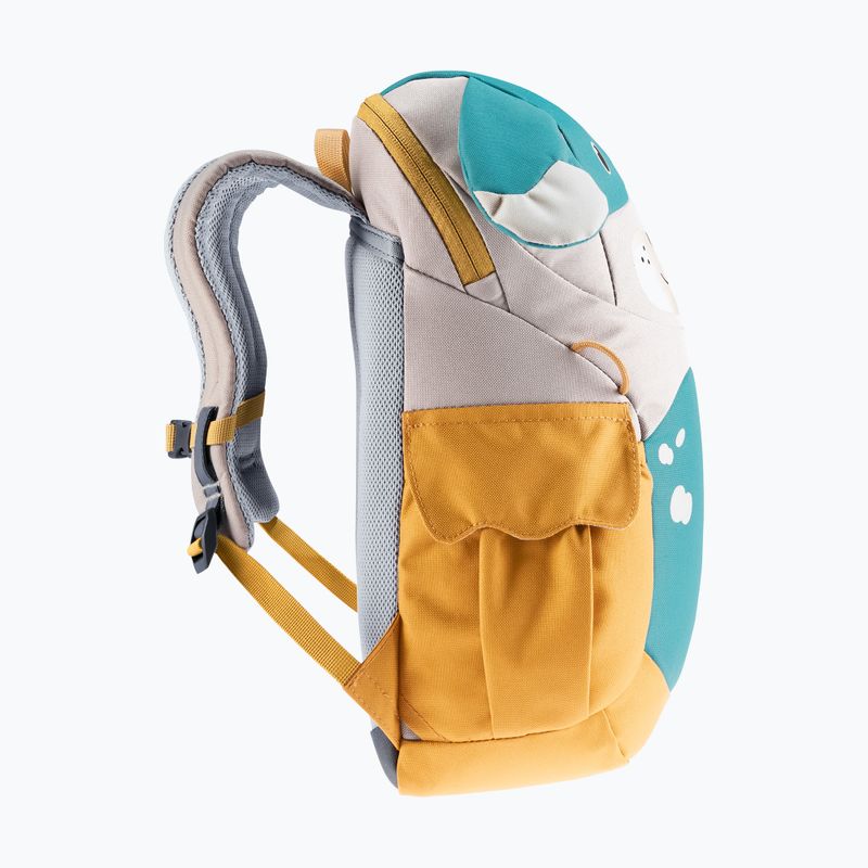 Deuter gyermek túra hátizsák Kikki kék/sárga 361042366120 8