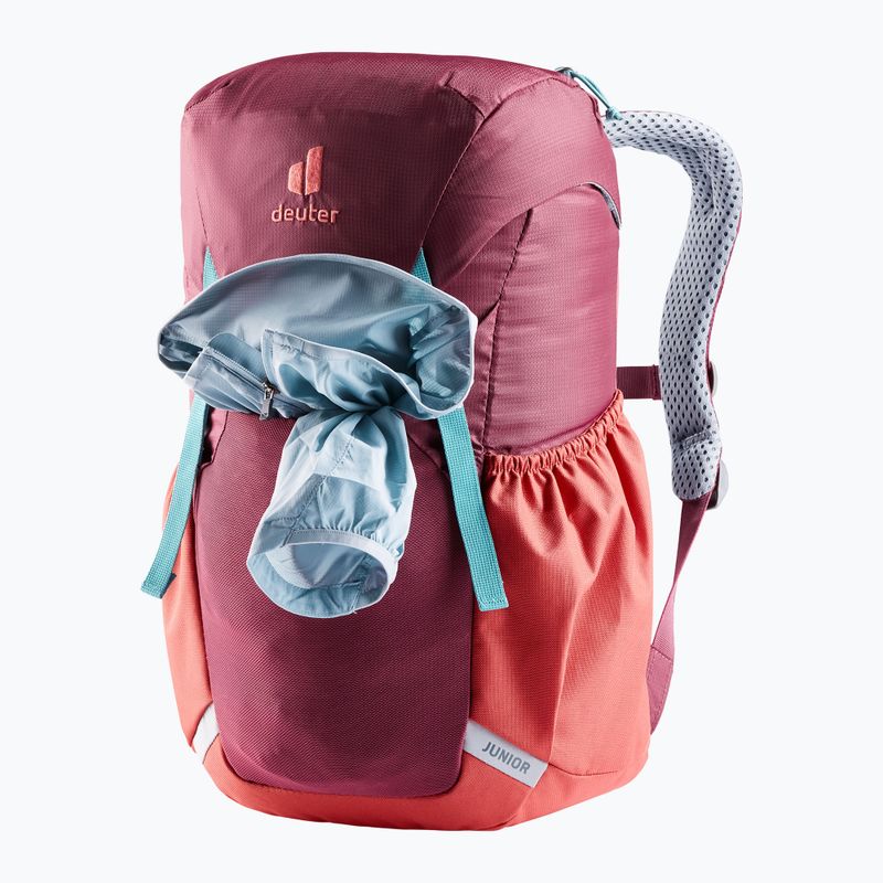 Deuter gyermek túra hátizsák Junior 18 l bordó 361052355850 10