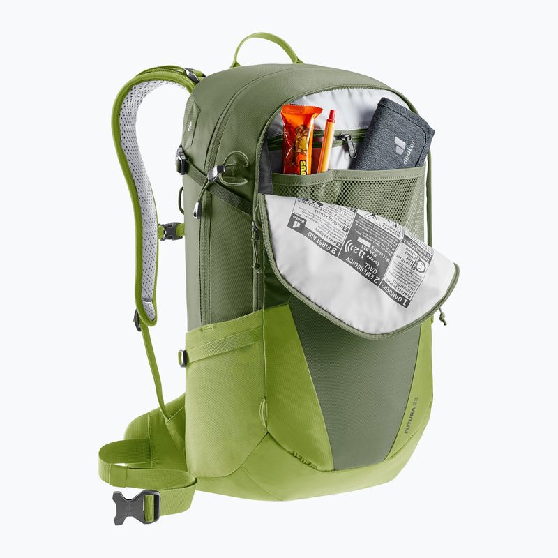 túra hátizsák  deuter Futura 23 l khaki/meadow 5