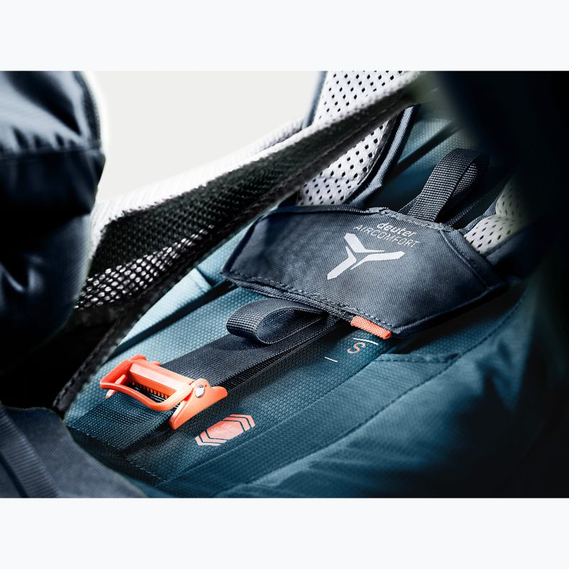 Deuter Futura Air Trek 50 + 10 l trekking hátizsák kék 34021211374 11