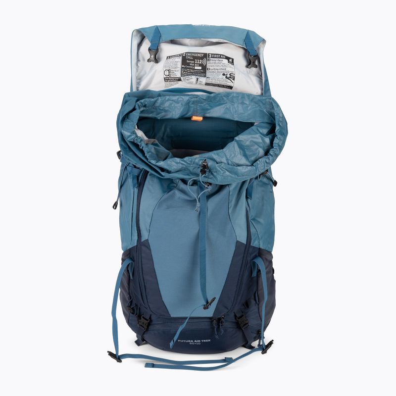 Deuter Futura Air Trek 60 + 10 l trekking hátizsák kék 34023211374 4