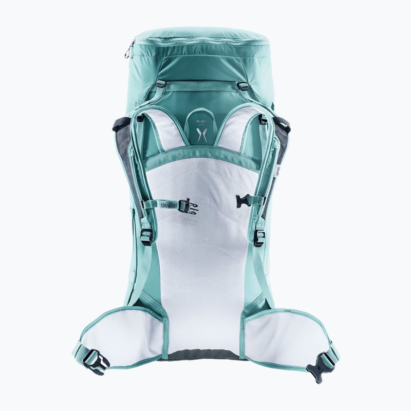 Női hegymászó hátizsák deuter Gravity Expedition 45+12 l SL dustblue/graphite 2