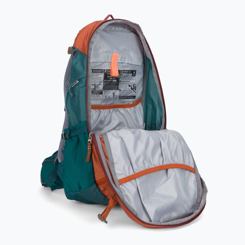 Deuter Trans Alpine 24 l kerékpáros hátizsák narancssárga 320002193180 4