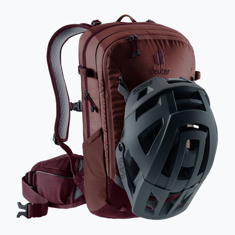 Női kerékpáros hátizsák deuter Flyt 12 l SL piros 321102155910 8