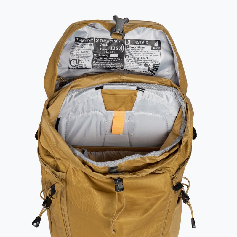 Deuter Trail 24 l túra hátizsák sárga 3440323632323 4