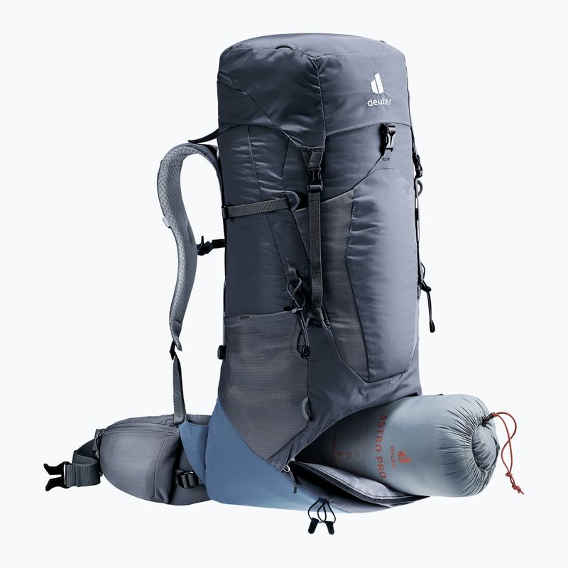 Deuter Aircontact Lite 40 + 10 trekking hátizsák fekete 334012373190 5