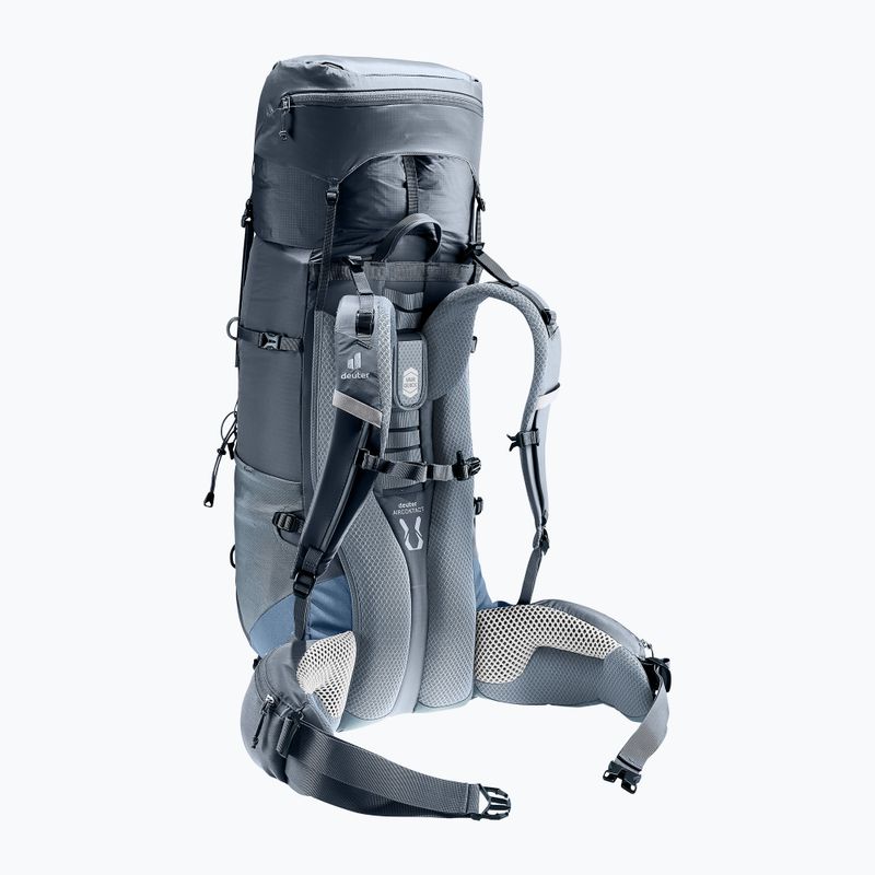 Deuter Aircontact Lite 40 + 10 trekking hátizsák fekete 334012373190 5