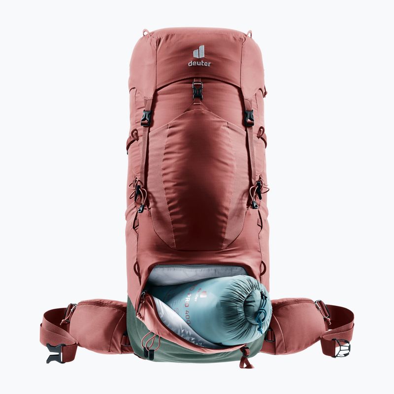 Női trekking hátizsák deuter Aircontact Lite 45 + 10 SL 55 l 334022352150 caspia/ivy 9