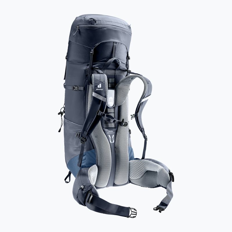 Deuter Aircontact Lite 50 + 10 trekking hátizsák fekete 334032373190 4