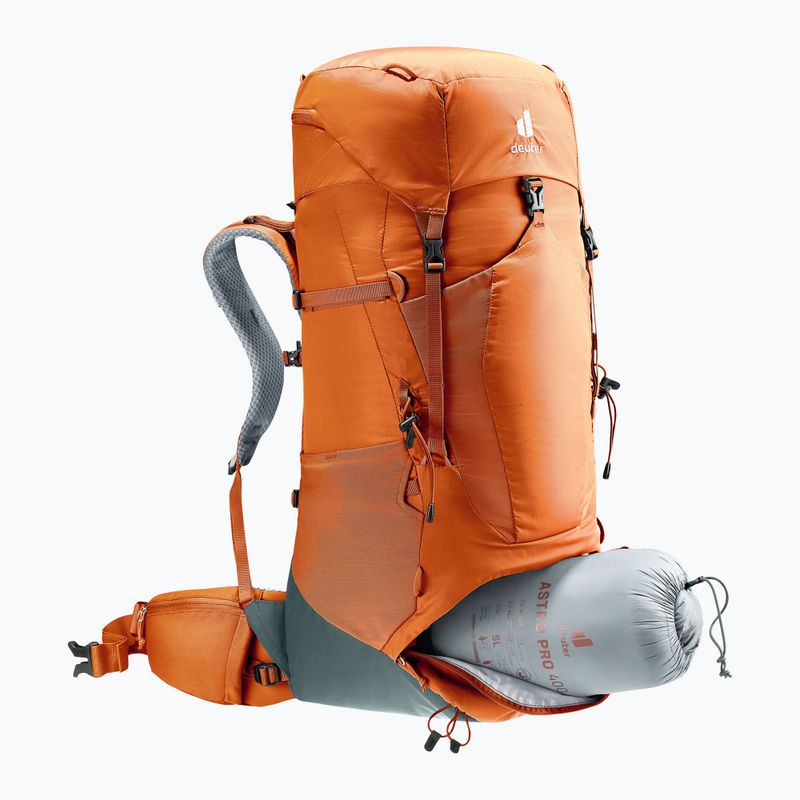 Deuter Aircontact Lite 50 + 10 trekking hátizsák narancssárga 334032393190 5