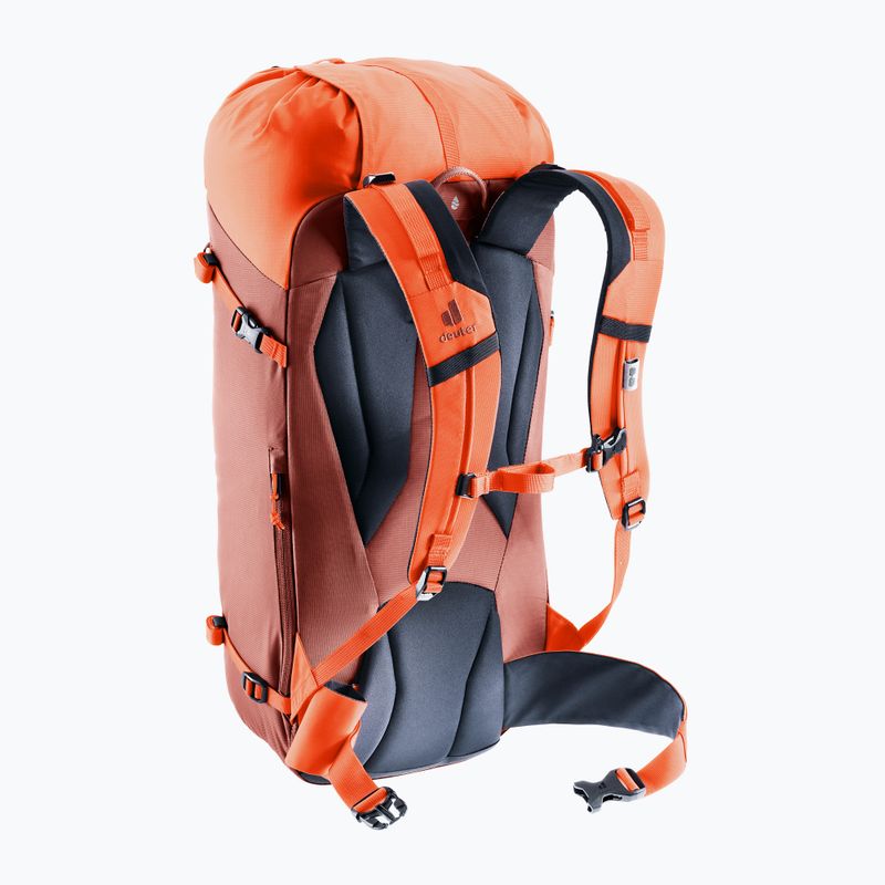 Hegymászó hátizsák deuter Guide 30 l redwood/papaya 6