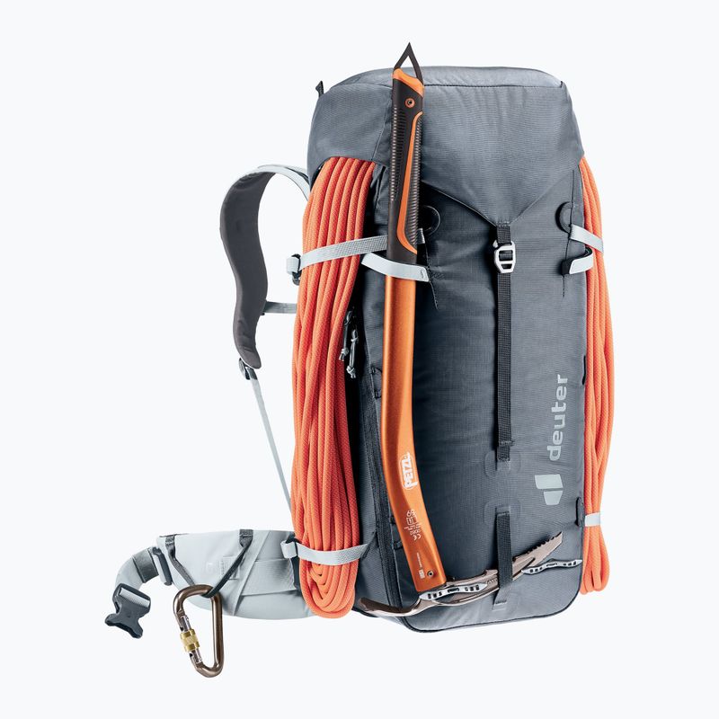 Hegymászó hátizsák deuter Guide 34+8 l black/shale 6