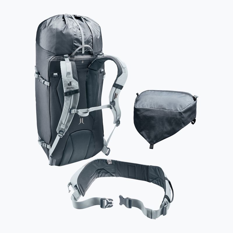 Hegymászó hátizsák deuter Guide 34+8 l black/shale 8