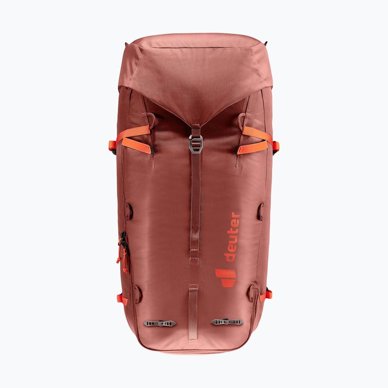 Hegymászó hátizsák deuter Guide 34+8 l redwood/papaya