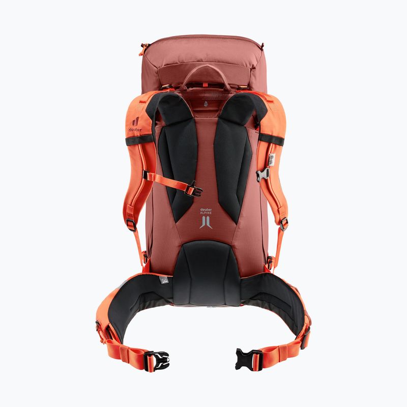 Hegymászó hátizsák deuter Guide 34+8 l redwood/papaya 2