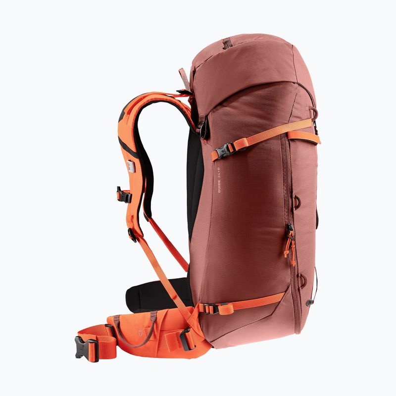 Hegymászó hátizsák deuter Guide 34+8 l redwood/papaya 3