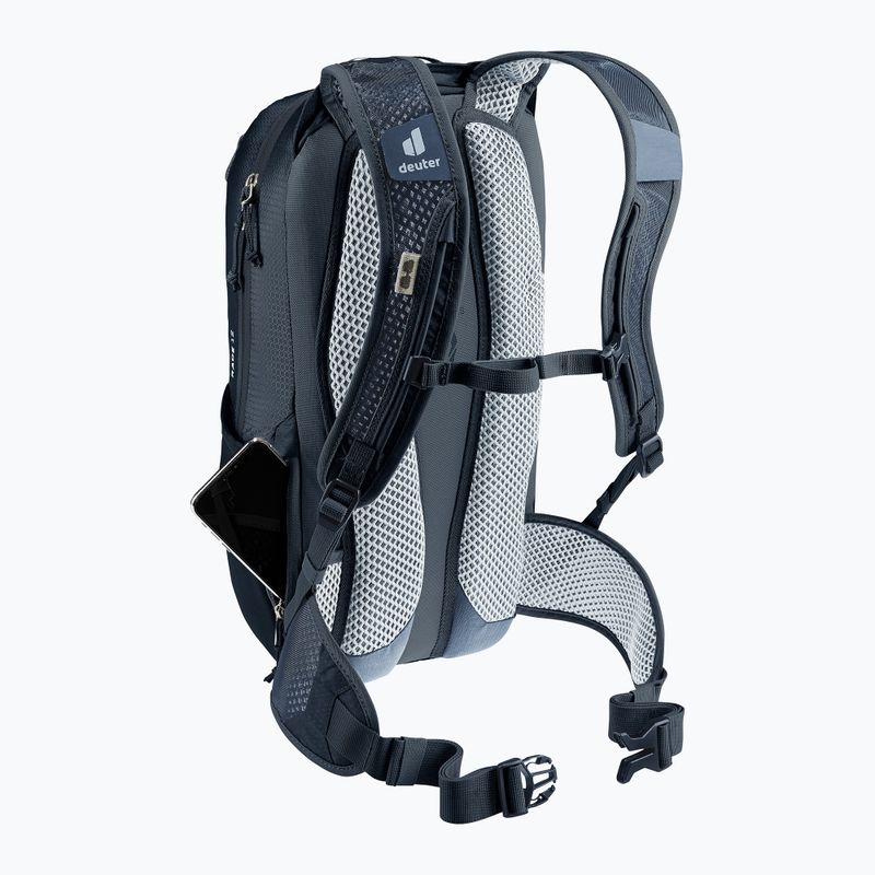 Kerékpáros hátizsák deuter Race 12 l black 11