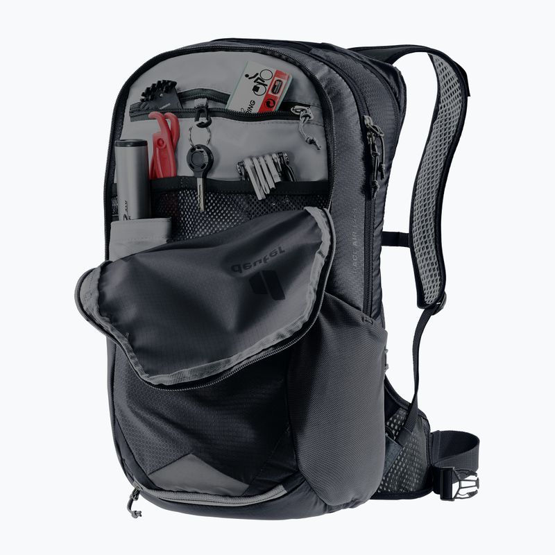 Deuter Race Air 14+3 l kerékpáros hátizsák fekete 320442370000 6