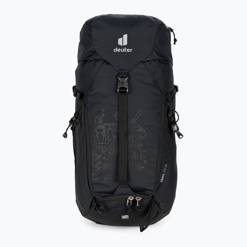 Női trekking hátizsák deuter Trail 22 l SL fekete 344142371250