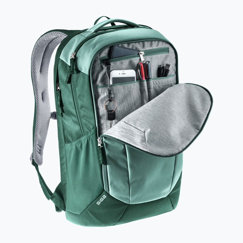 Deuter Giga 28 l városi hátizsák 381232122760 jade/seazöld 10