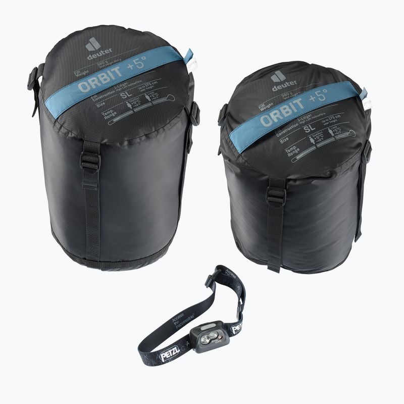 Deuter hálózsák Orbit +5° SL atlantic/sage 6