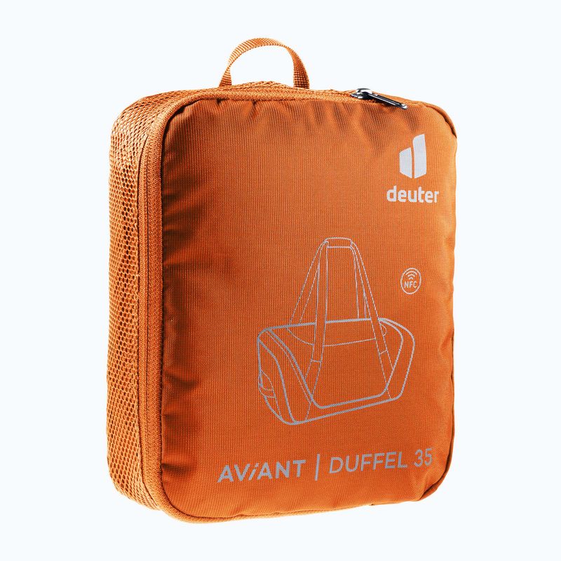 Deuter túratáska Aviant Duffel 35 l gesztenye/umbra 7