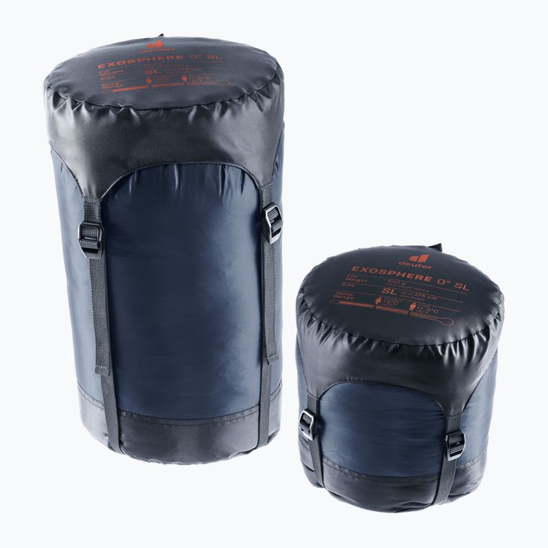 hálózsák deuter Exosphere 0° SL ink/redwood 7